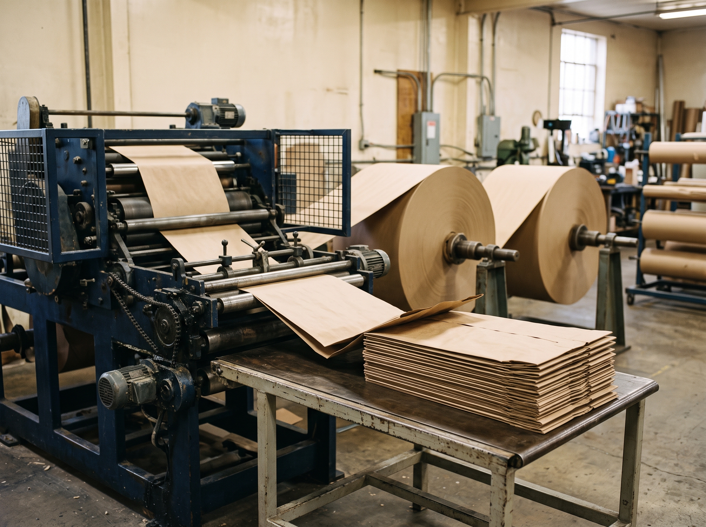 Atelier du pôle Papier de Marembal à Tanger.